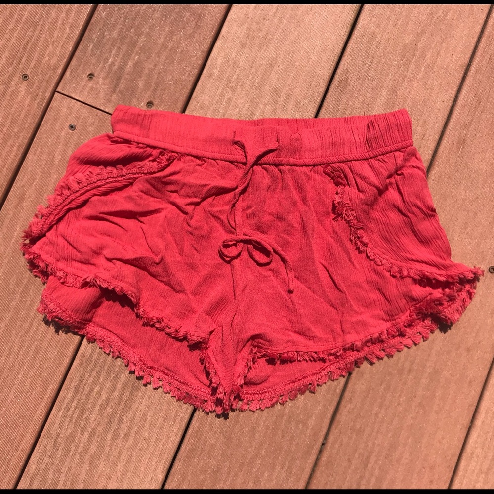 Pink shorts